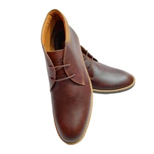 Botín Chukka Cuero Marrón