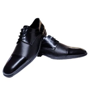 Zapatos Negros en cuero