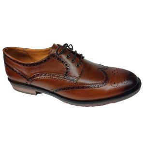 Zapato Brogue Oxford Marrón