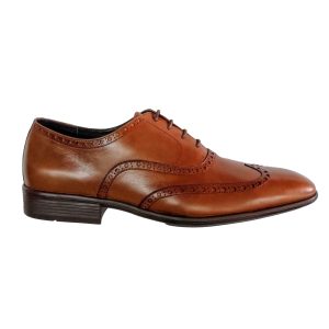 Zapato Oxford Brogue – Cuero Tan