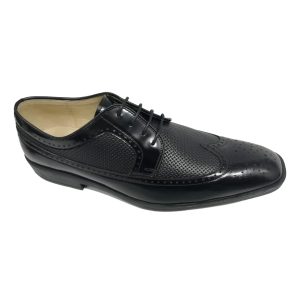 Zapato Derby Brogue Negro